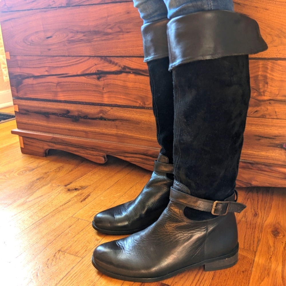Sesto Meucci Leather riding boots